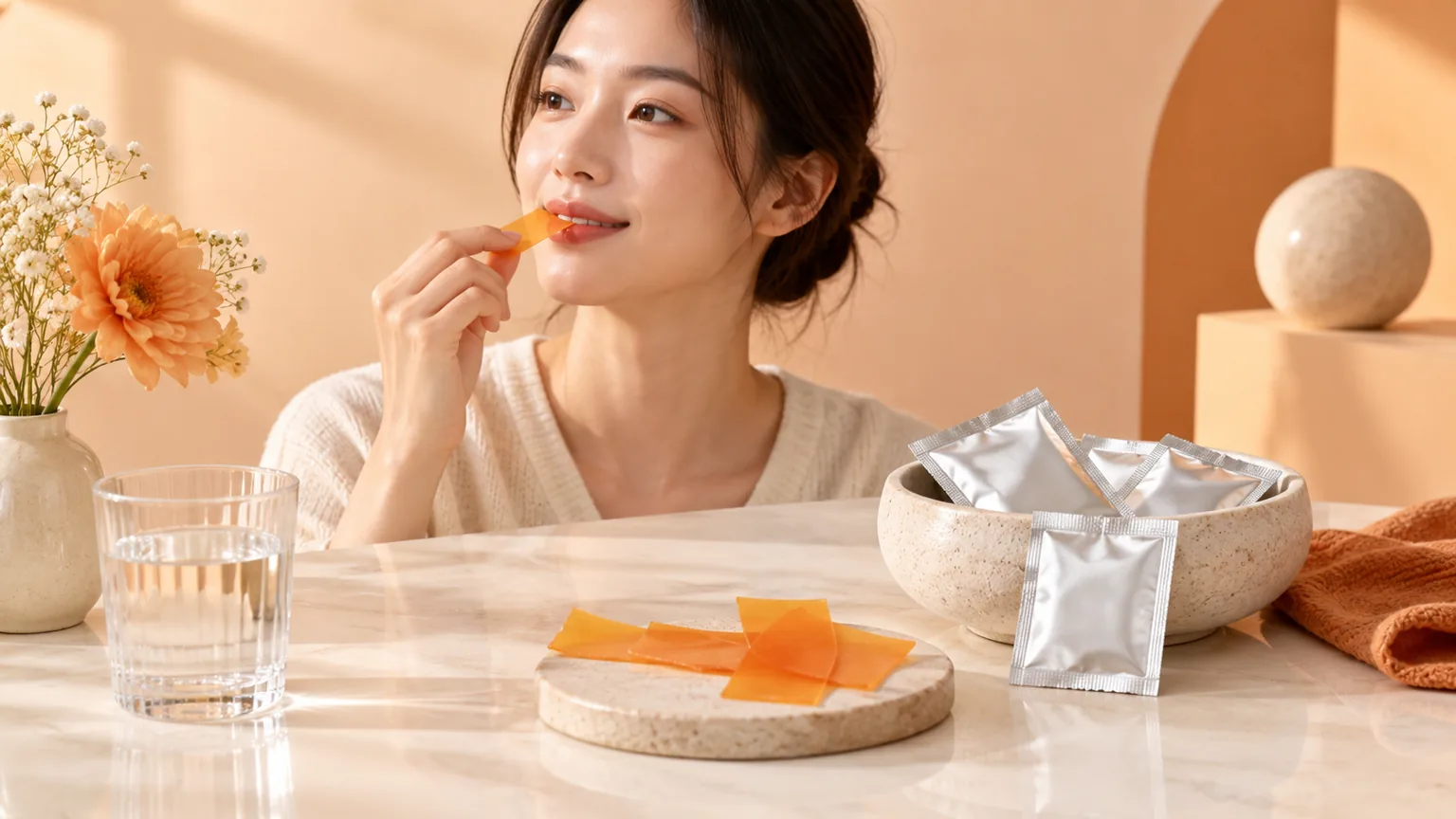 Oral dissolving strips, developed around your brand. — Format & project direction