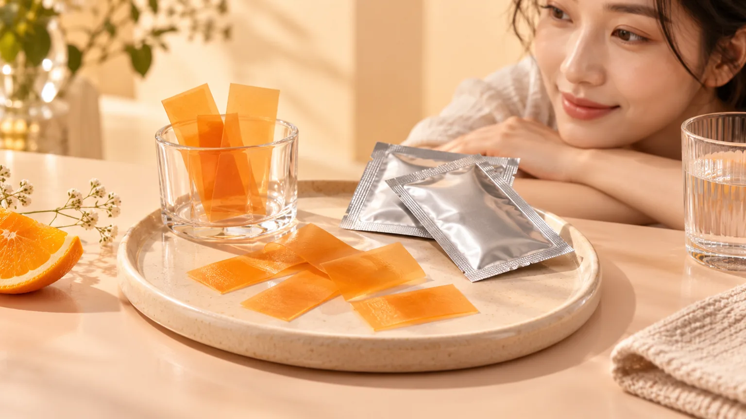 Oral dissolving strips, developed around your brand. — Quality and packaging detail