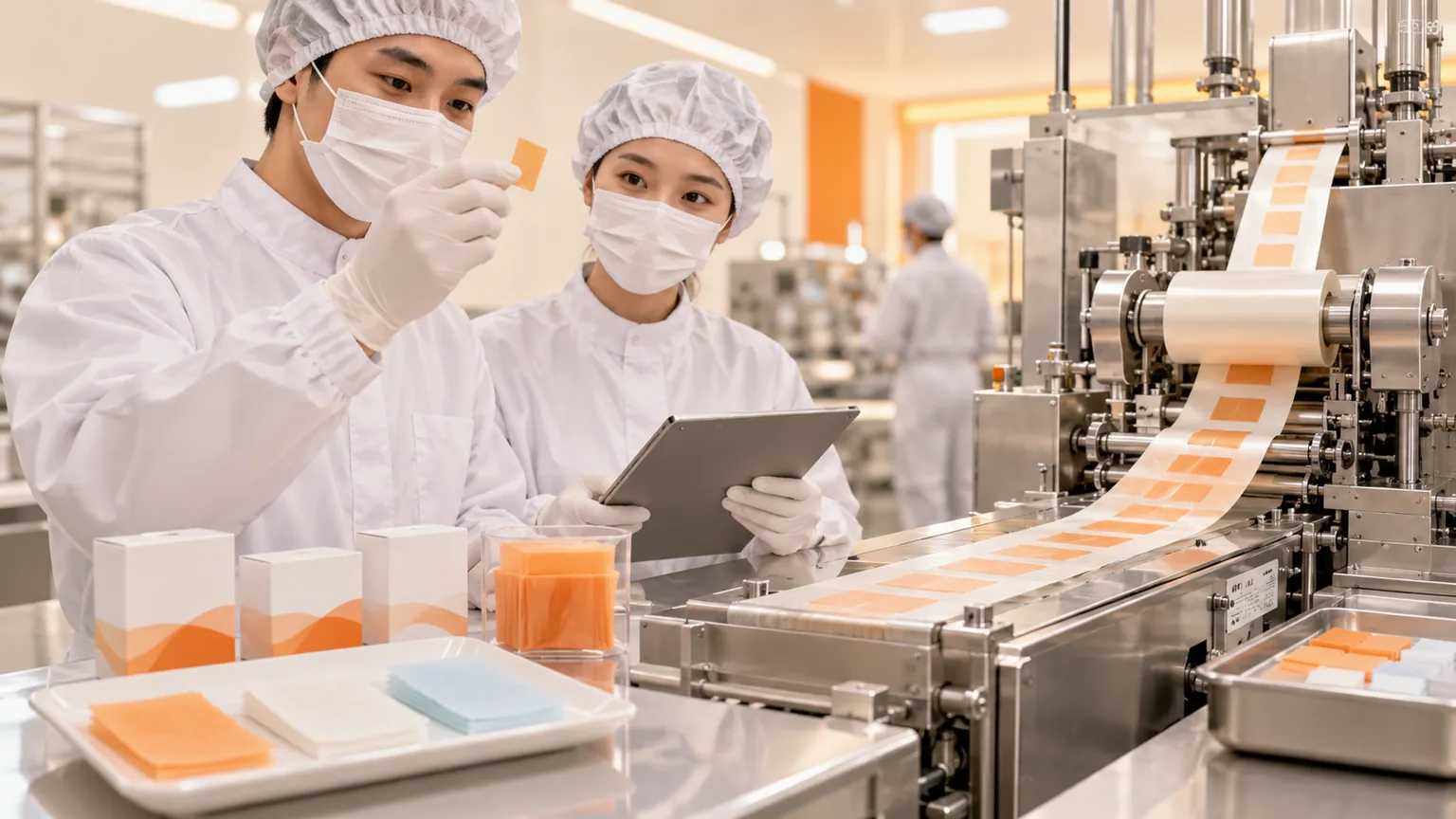 OEM Oral Strip Manufacturing — Quality and packaging detail
