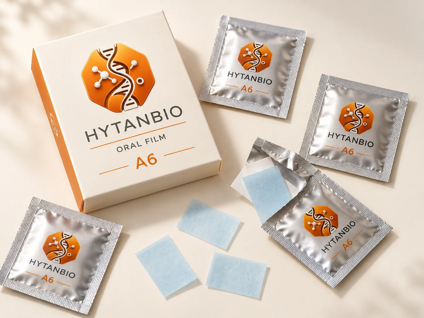 HYTANBIO Ergothioneine Antioxidant Strip packaging concept