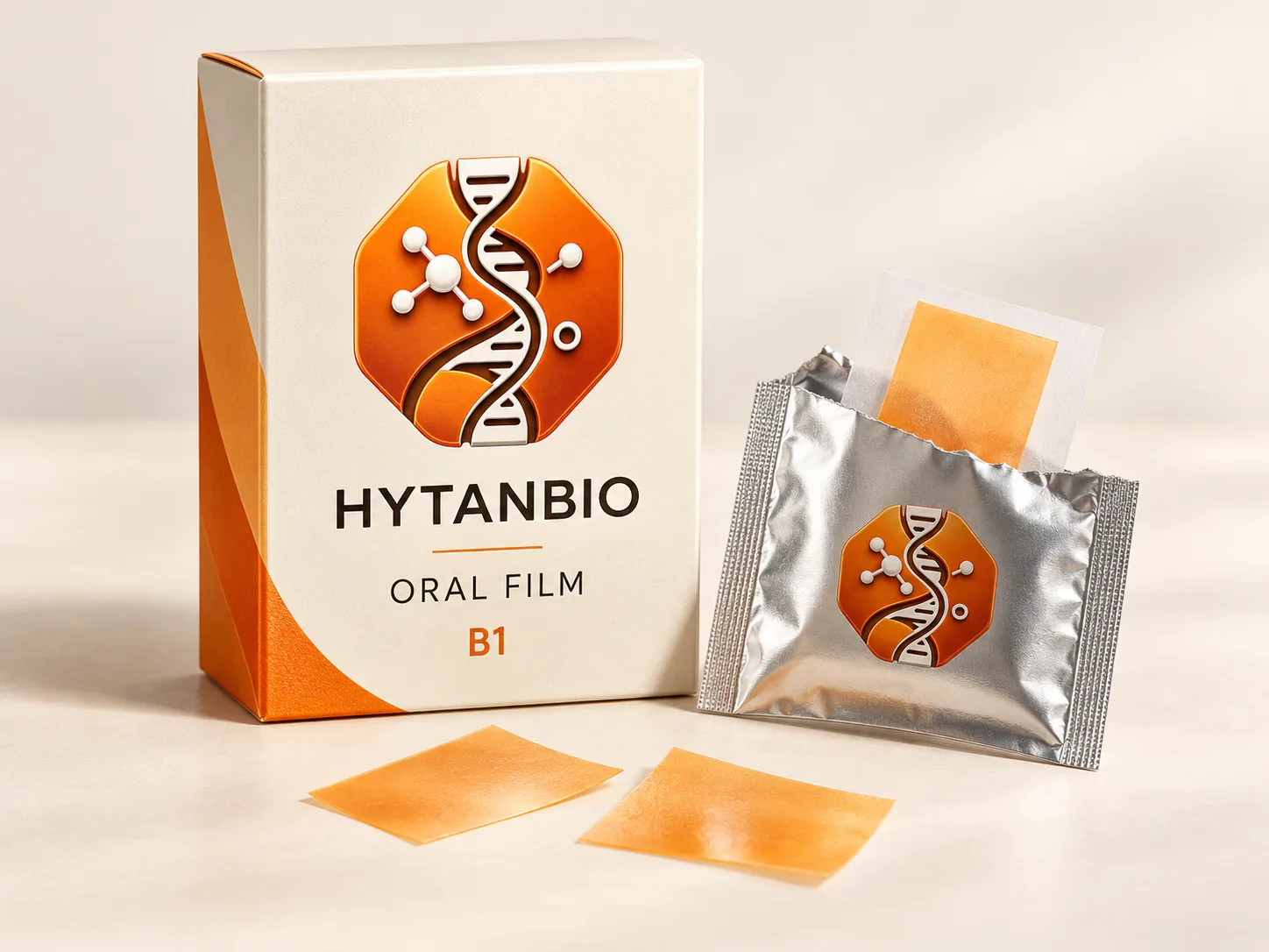 HYTANBIO Vitamin C Immune Oral Strip packaging concept