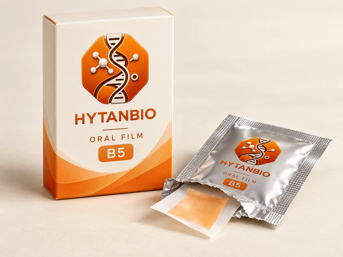 HYTANBIO Vitamin B12 Neuro Support Strip packaging concept