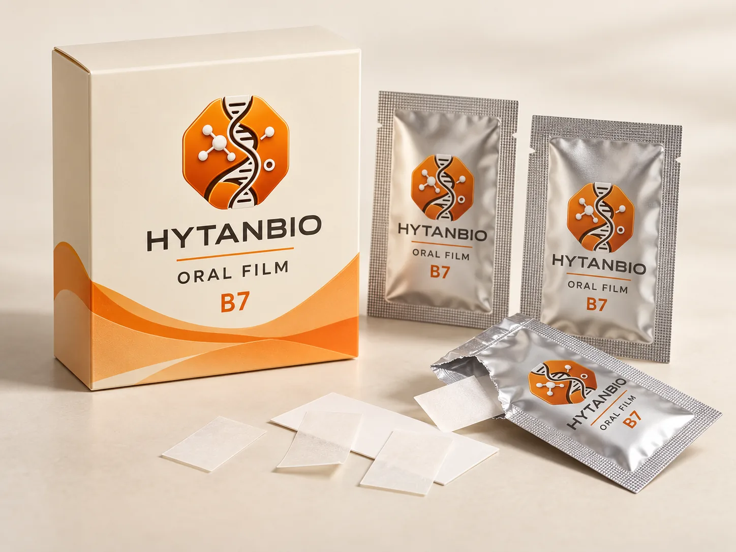 HYTANBIO DHA Nutrition Oral Strip packaging concept