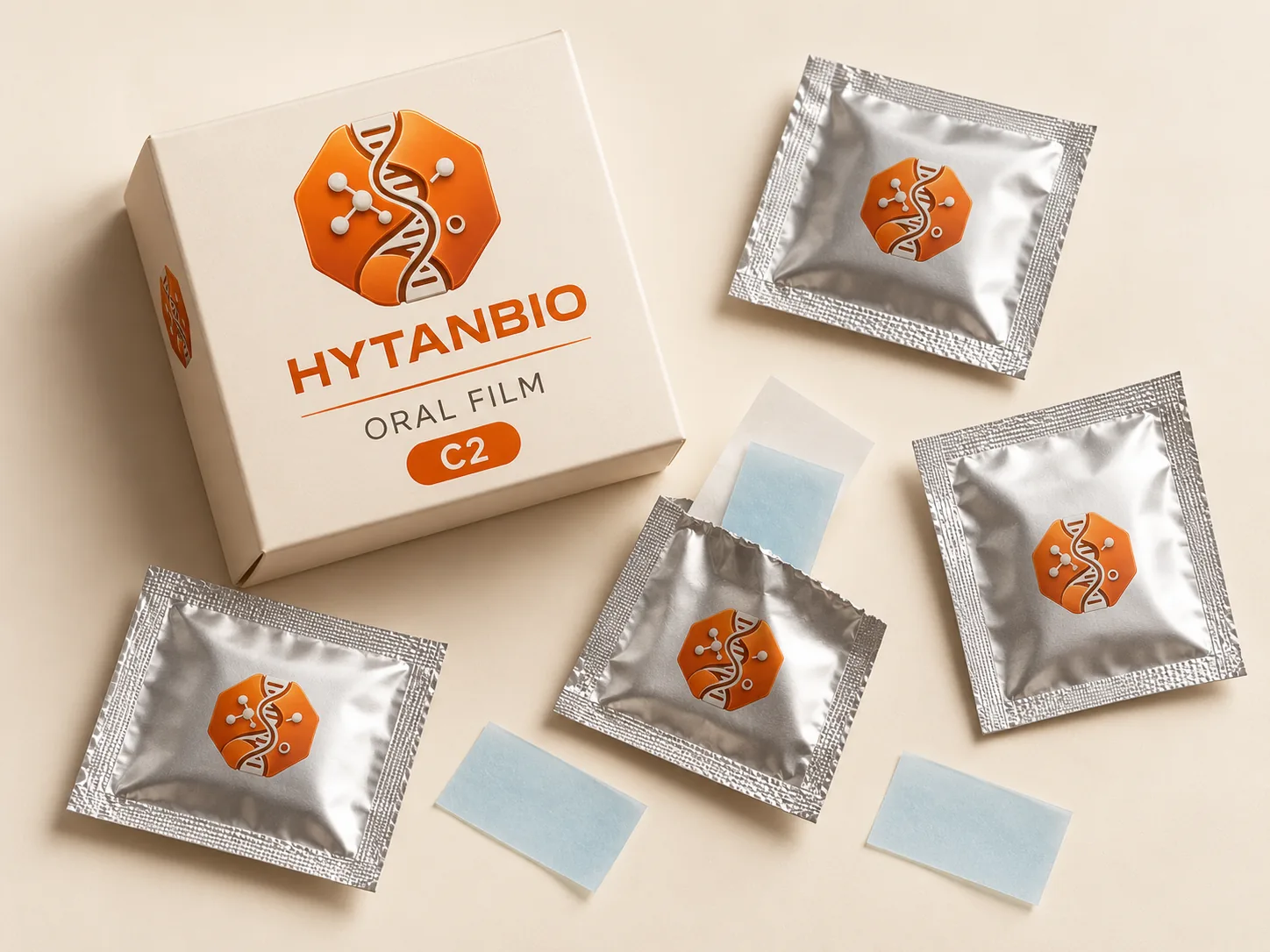 HYTANBIO Melatonin + Magnesium Strip packaging concept