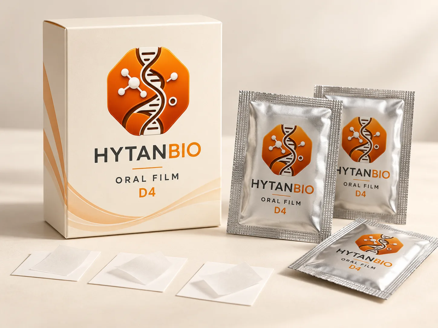 HYTANBIO CoQ10 Heart Oral Strip packaging concept