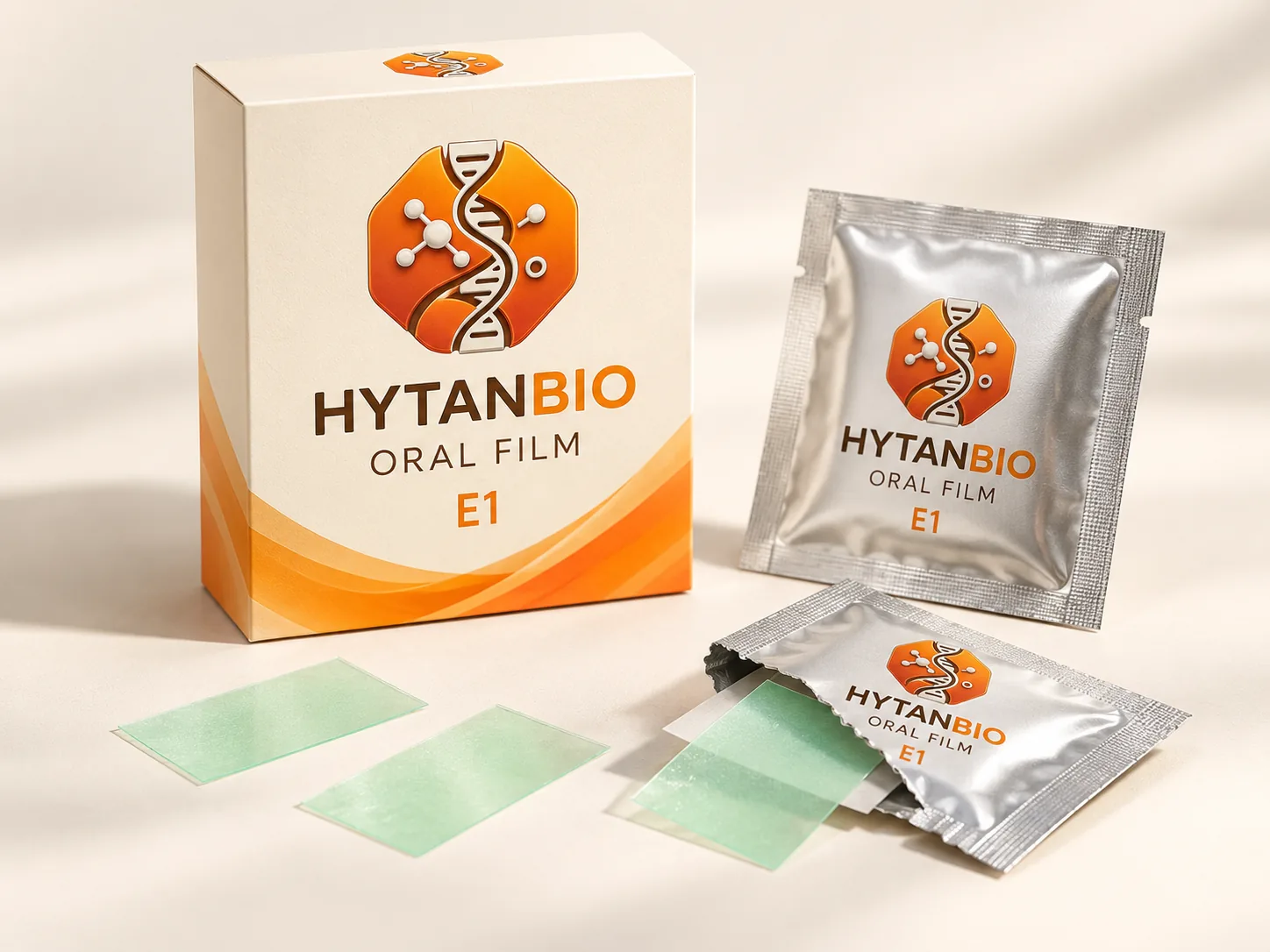 HYTANBIO Kids Vitamin D + Calcium Strip packaging concept