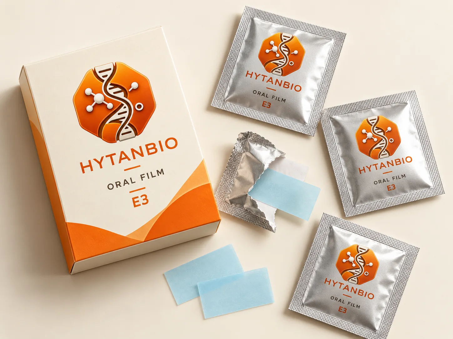HYTANBIO Kids Vitamin C Immune Strip packaging concept