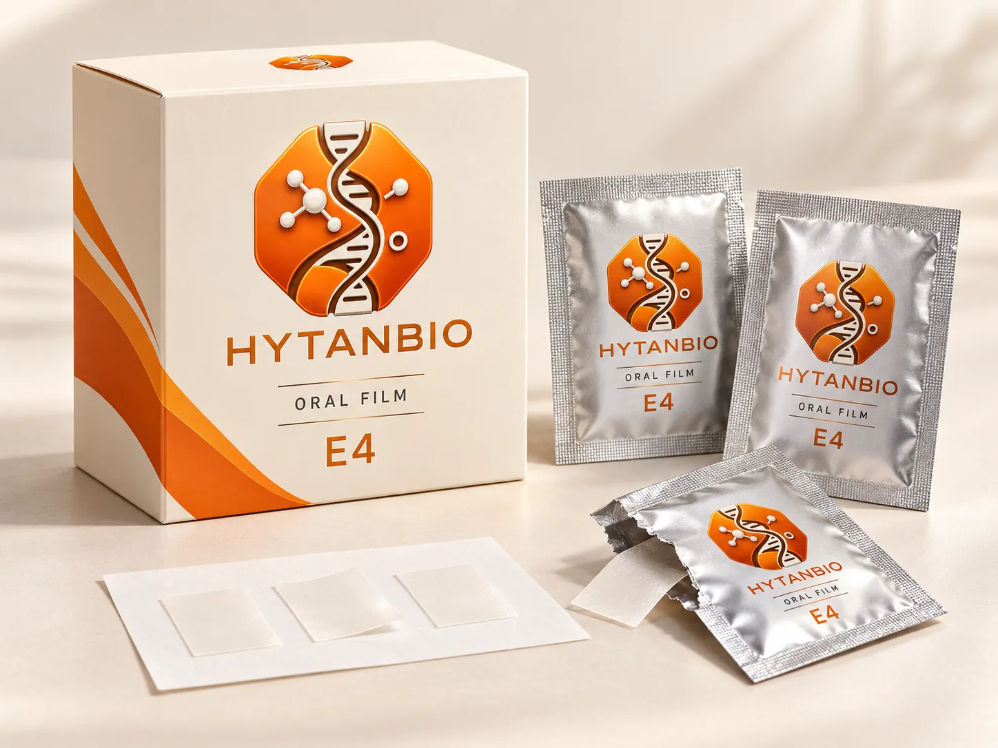 HYTANBIO Kids Zinc Growth Strip packaging concept