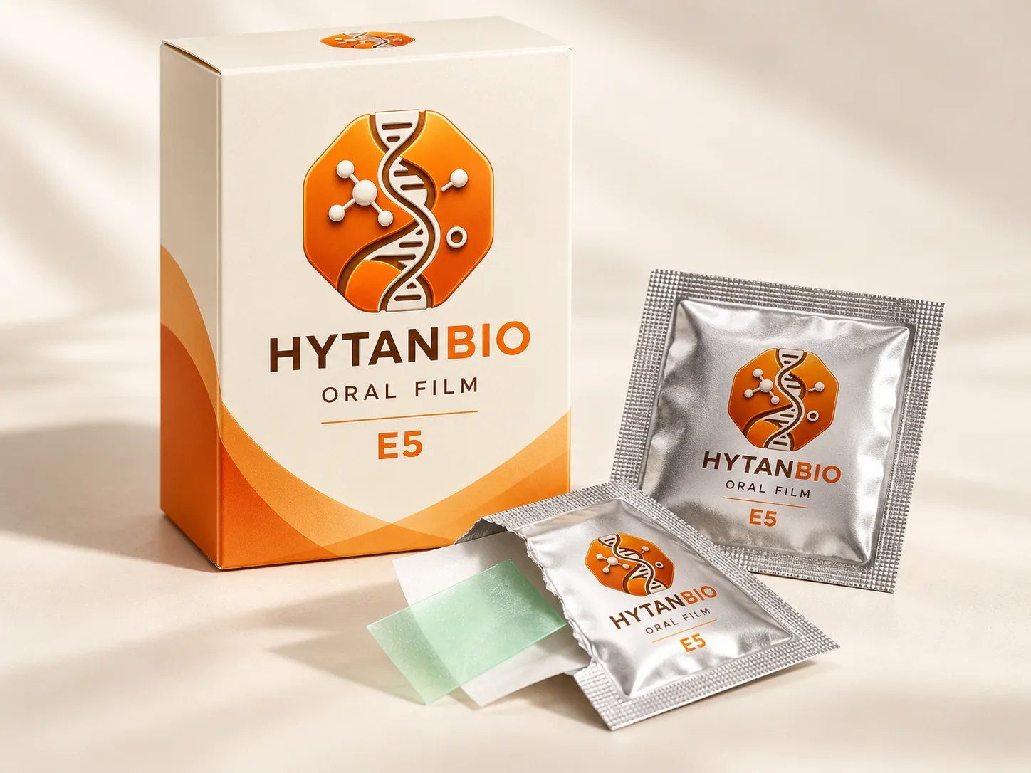HYTANBIO Kids Multivitamin Oral Strip packaging concept