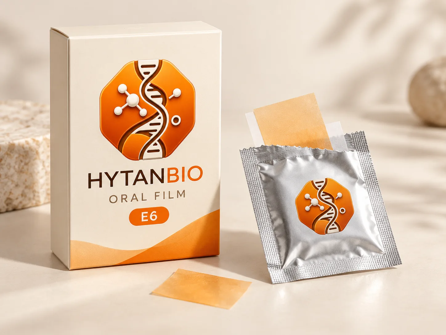 HYTANBIO Prenatal Folate Oral Strip packaging concept