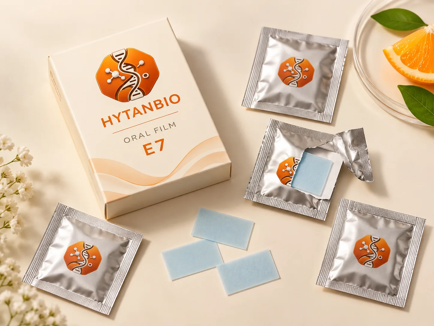 HYTANBIO Prenatal Iron Oral Strip packaging concept