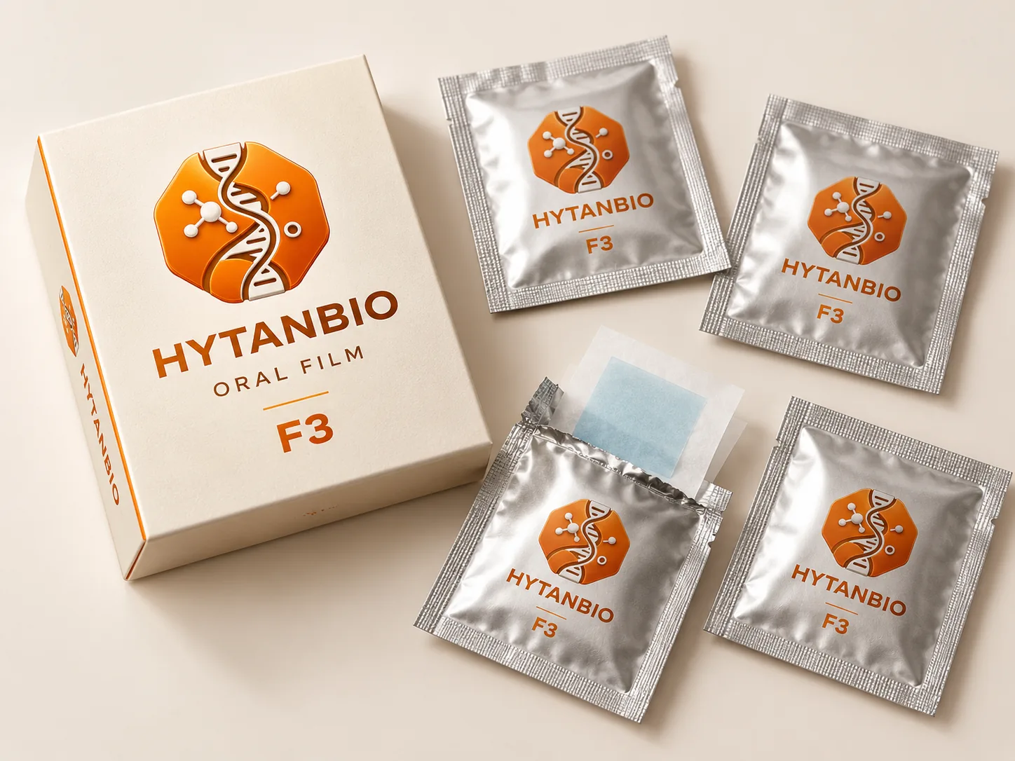HYTANBIO Electrolyte Hydration Strip packaging concept