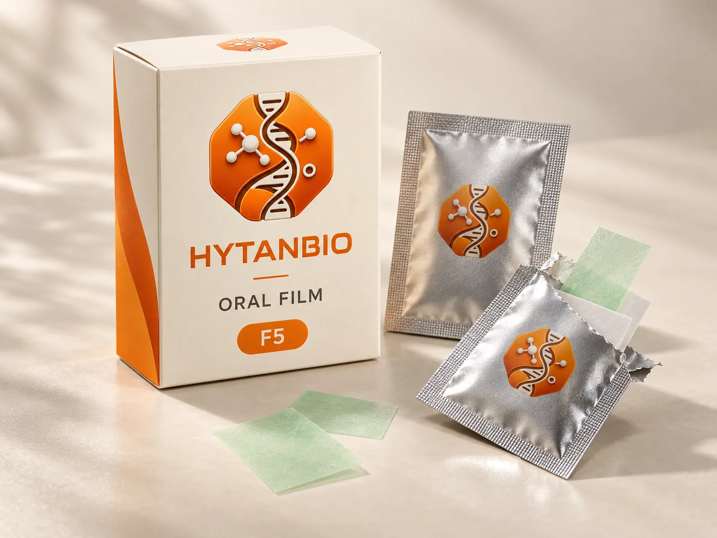 HYTANBIO EAA Recovery Oral Strip packaging concept